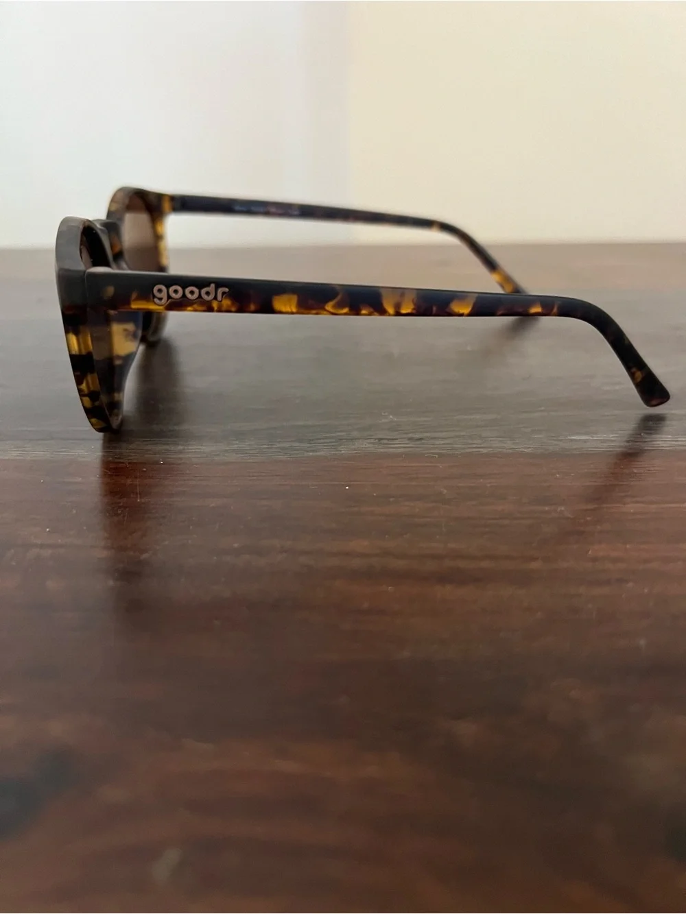 Goodr Polarized Sunglasses Tortoise Brown